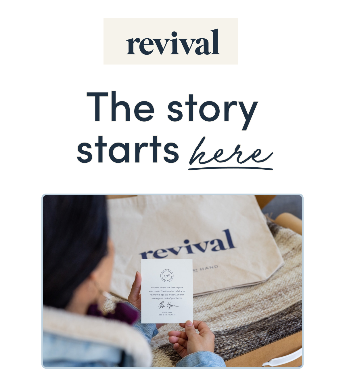 Revival | The story starts here