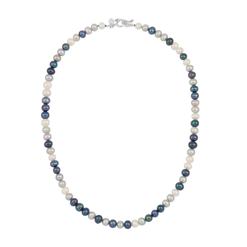 Image of Men's Mixed Freshwater Pearl Necklace
