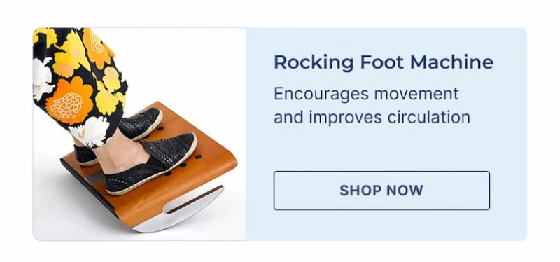 rocking foot machine to encourage movement and circulation rocking foot machine to encourage movement and circulation