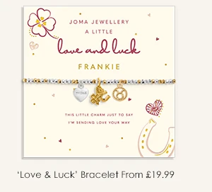 Little Stories 'Love And Luck' Bracelet In Silver and Gold Plating