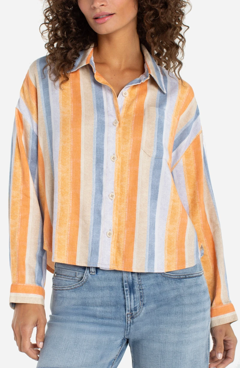 Image of RELAXED BUTTON DOWN SHIRT