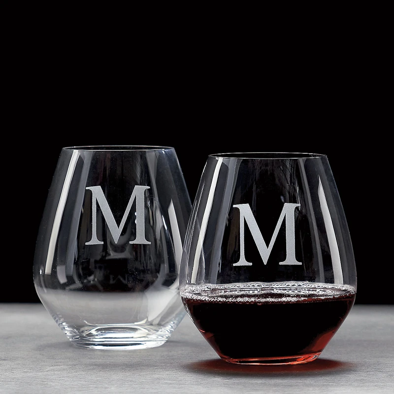 Image of Stemless Tumbler Personalized Wine Glass