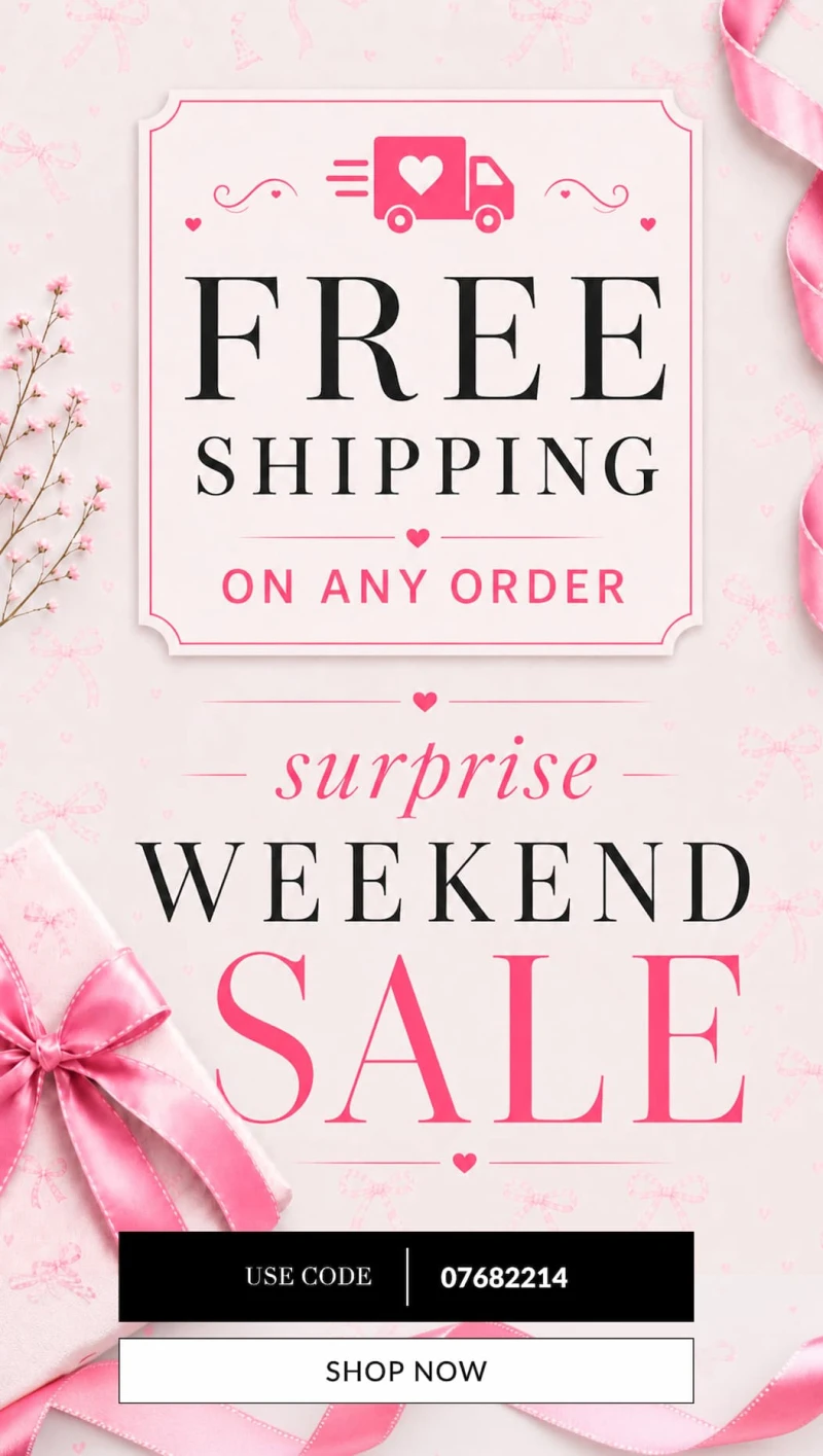 Free shipping on any order