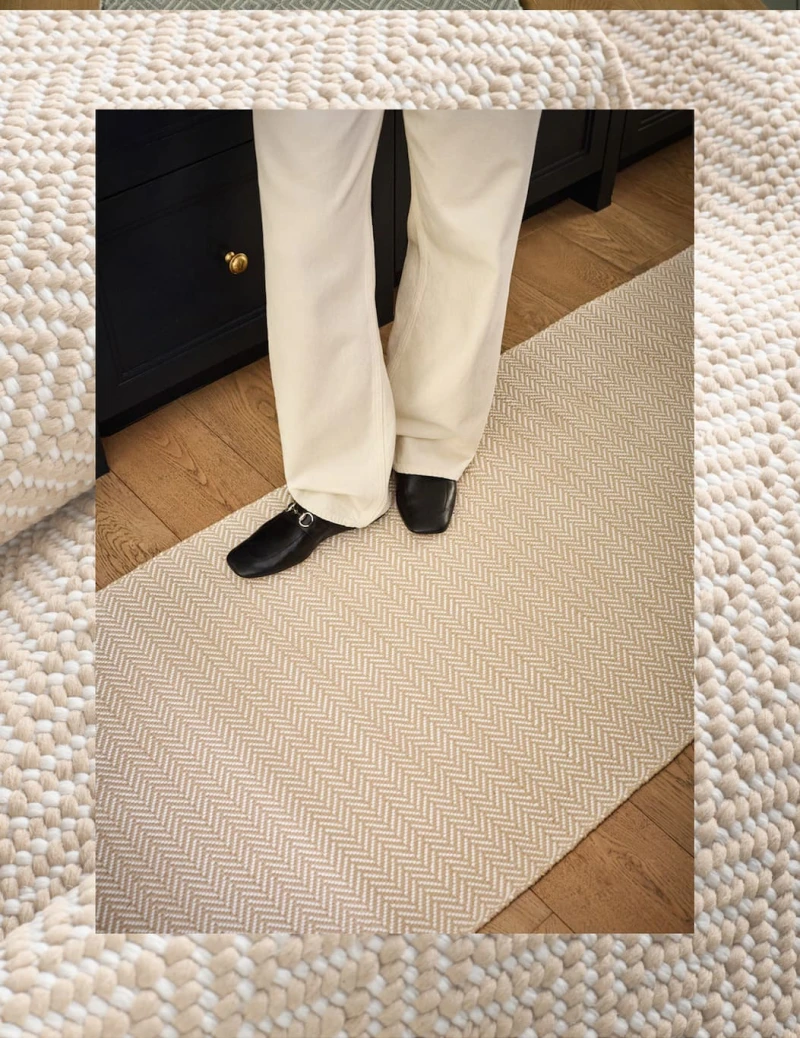 Shop Herringbone Handwoven Indoor/Outdoor Rug