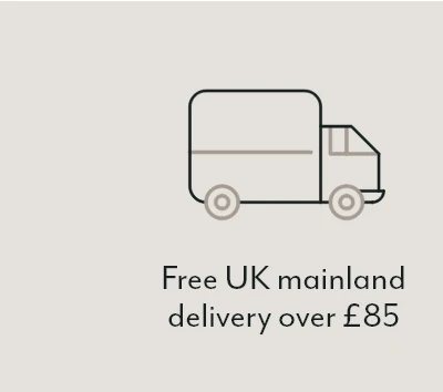 Free UK mainland delivery over £85