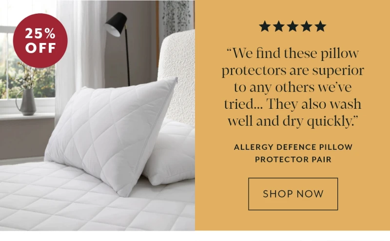 Allergy Defence Pillow Protector Pair
