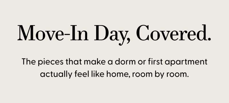 Move-In Day, Covered.