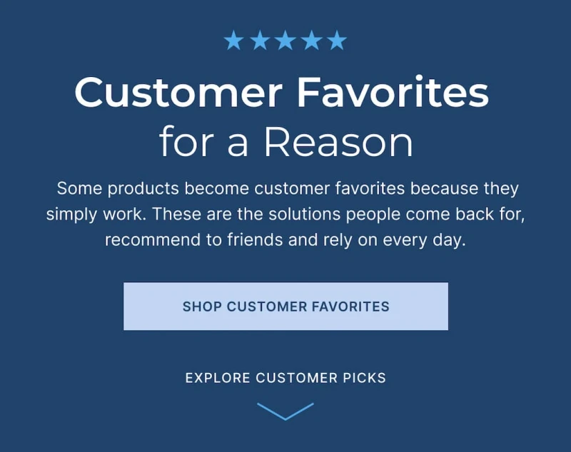 customer favorites for a reason