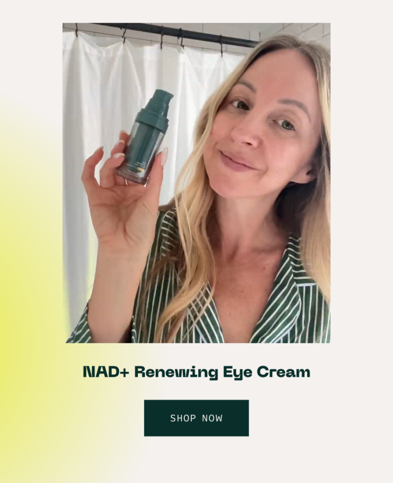 NAD+ Renewing Eye cream. Shop Now