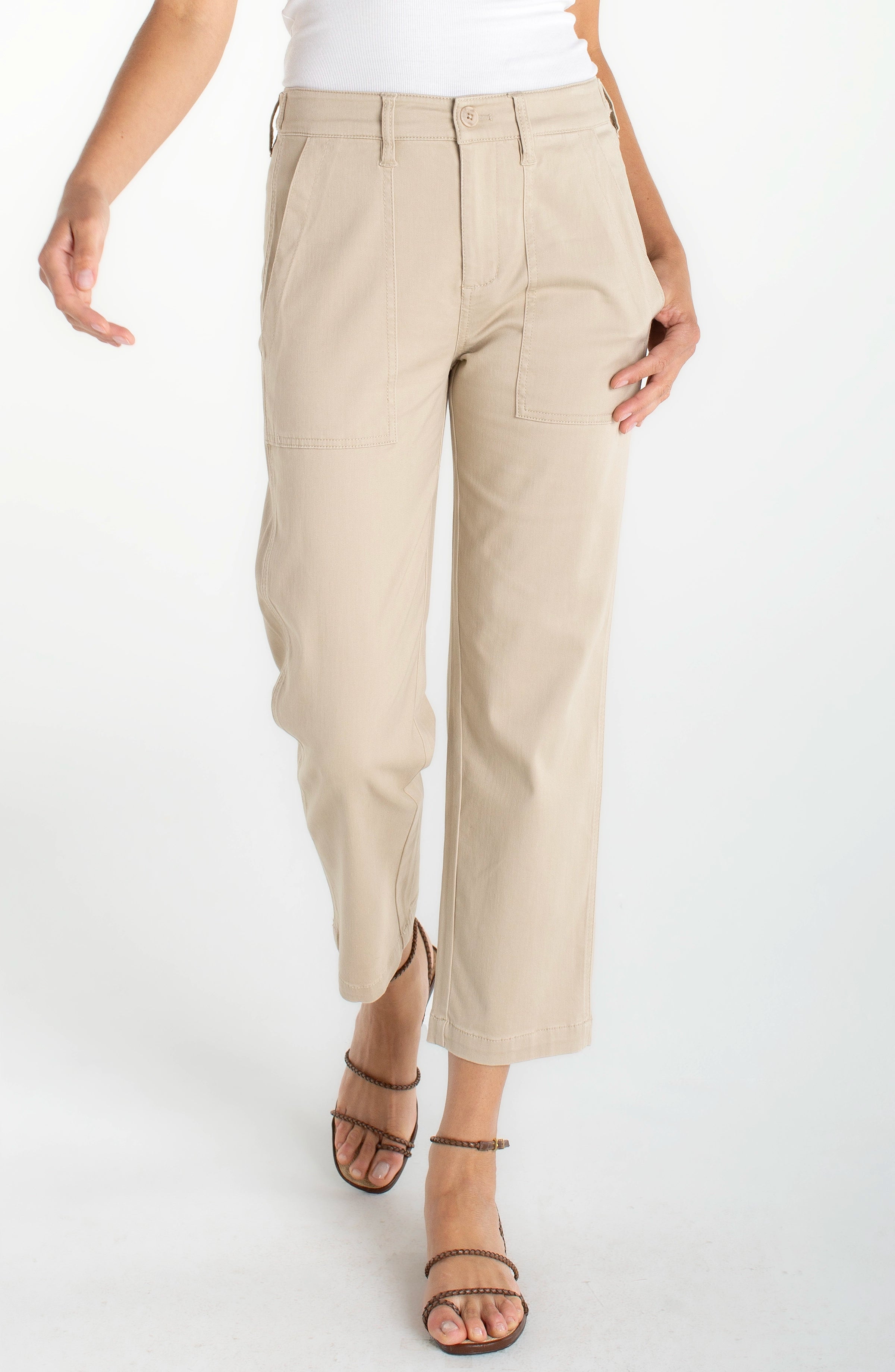 Image of UTILITY CROP STRAIGHT WITH SIDE TABS