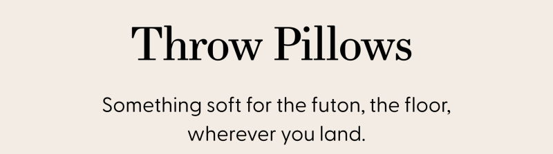 Throw Pillows