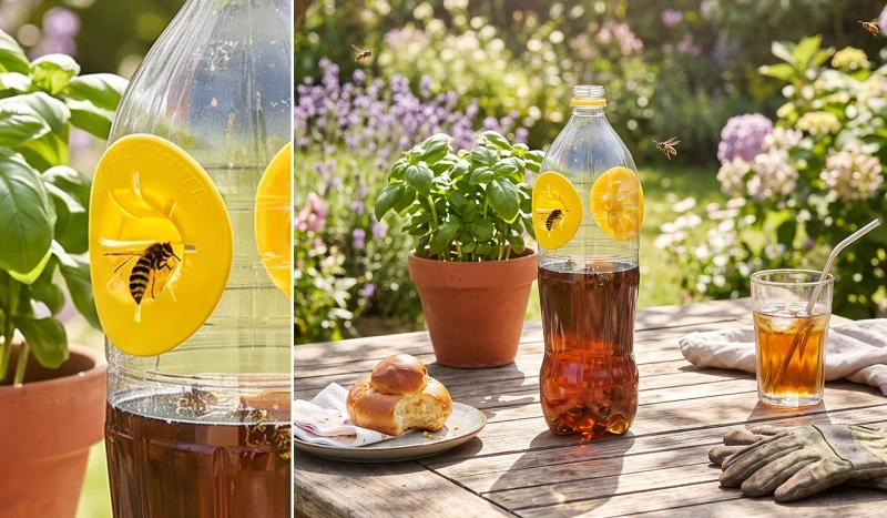 Pièges à guêpes pour bouteilles