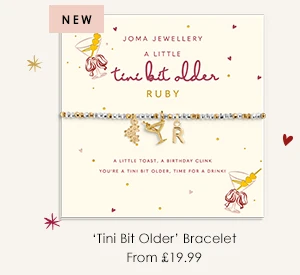 Little Stories 'Tini Bit Older' Bracelet In Silver and Gold Plating