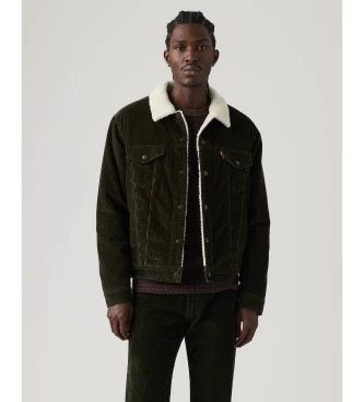 Chaqueta Type 3 Sherpa Trucker negro