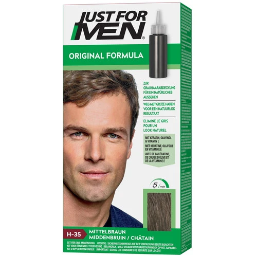 Coloration Cheveux Homme Châtain - Couleur Naturelle Coloration Cheveux Homme Châtain - Couleur Naturelle