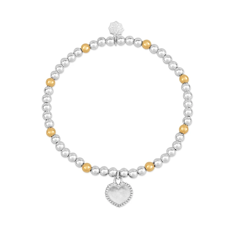 Image of Dotty Heart Misanga Bracelet
