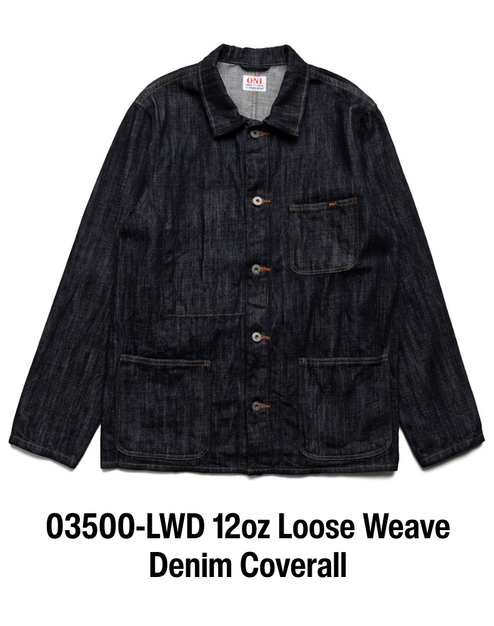 03500-LWD 12oz Loose Weave Denim Coverall Regular price