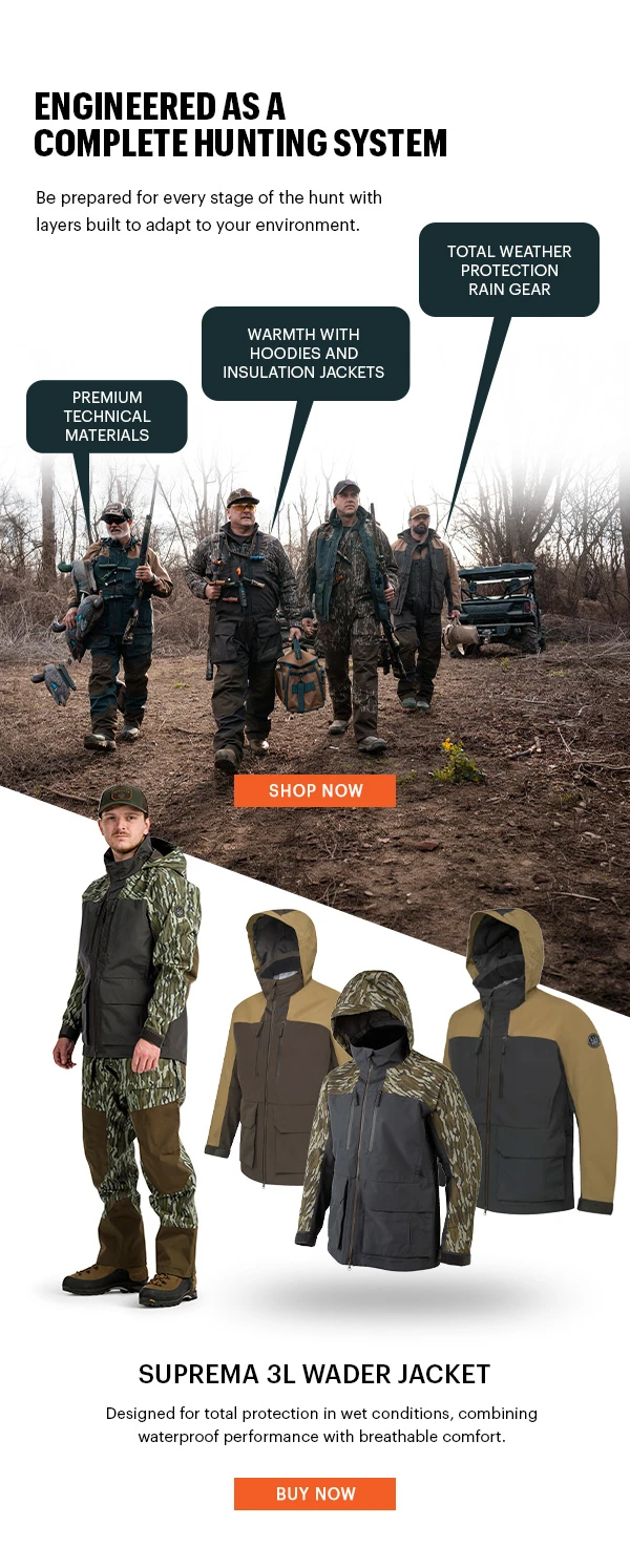 Engineered as a complete hunting system