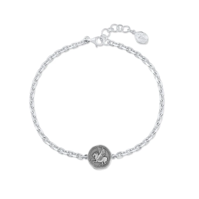 Image of Men's Pegasus Talisman Chain Bracelet
