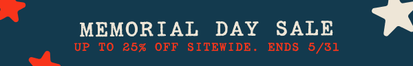 Memorial Day Sale