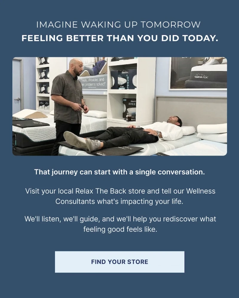 visit your local relax the back store