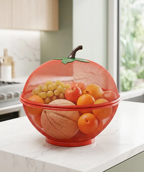 Corbeille à fruits avec couvercle