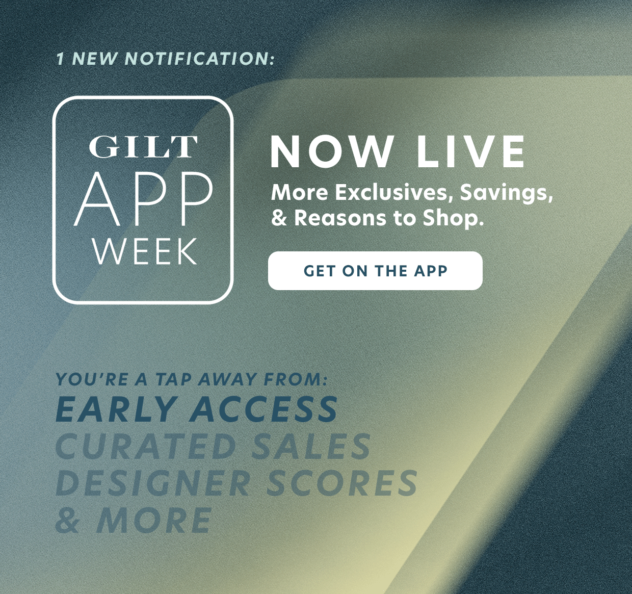 Gilt App Week