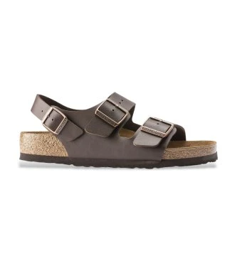 Sandalias Milano Birko-Flor (Ajuste Estrecho) marrón