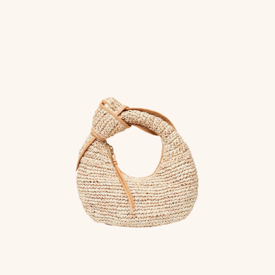 Image of The Josie Knot Bag - Mixed Natural