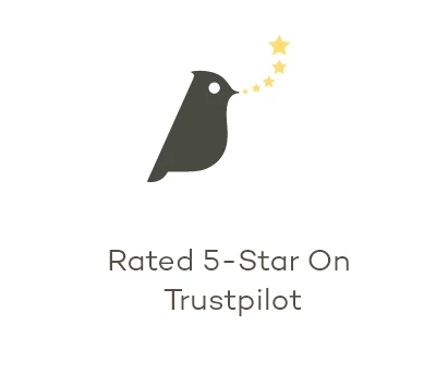 Rated 5-Star On Trustpilot