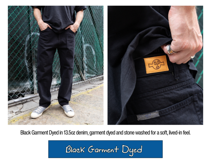 Black Garment Dyed 