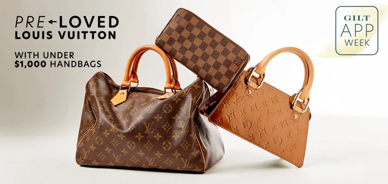 Pre-Loved Louis Vuitton Under $1000 Handbags
