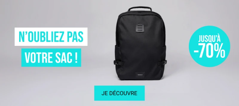 N’oubliez pas votre sac !