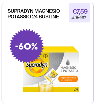 SUPRADYN MAGNESIO POTASSIO 24 BUSTINE
