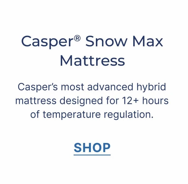 casper snow max mattress