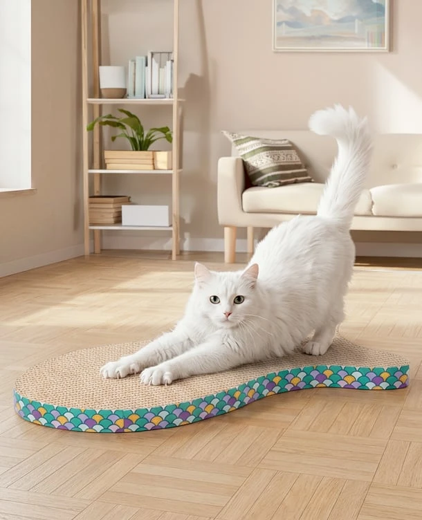 Griffoir carton forme poisson