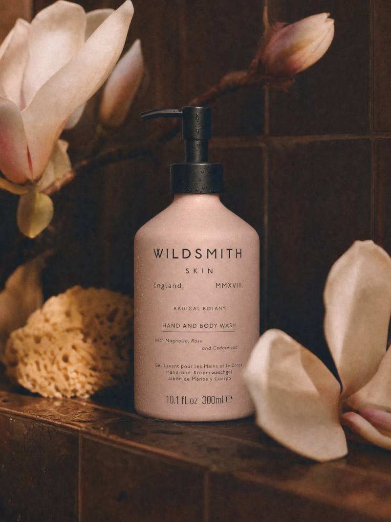 HAND AND BODY WASH WITH MAGNOLIA AND ROSE