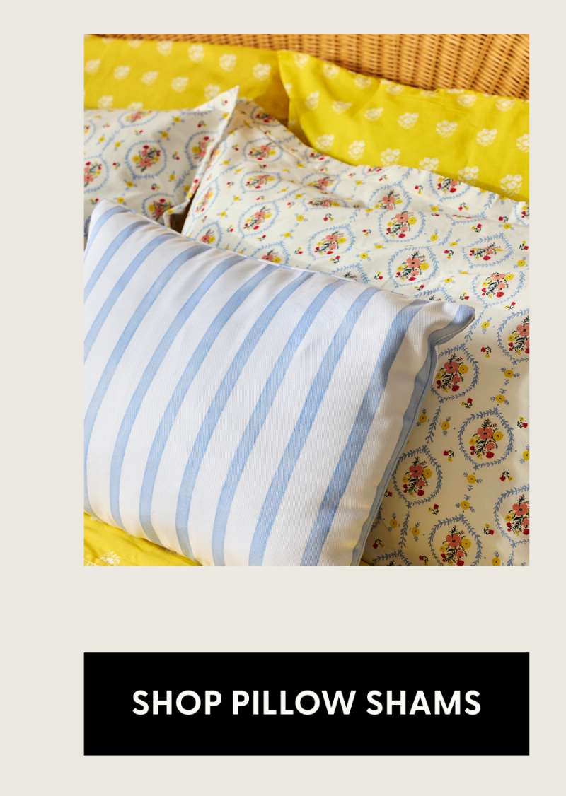 shop pillow shams
