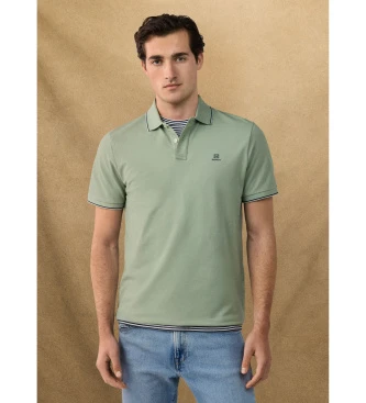 Polo Heritage Fit Clásico verde