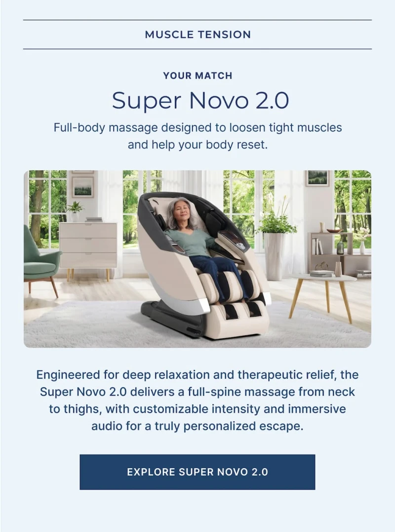 full body massage designed to loosen tight muscles
