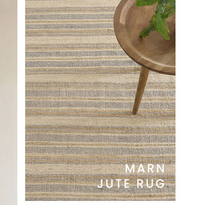 Shop Marn Striped Handmade Jute Rug