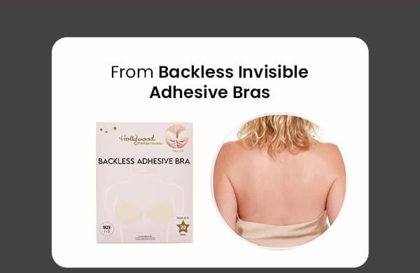 Backless Invisible Adhesive Bra