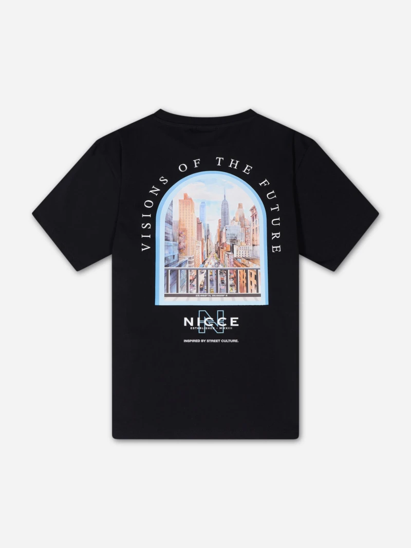Image of NICCE Mens Surge T-Shirt | Black