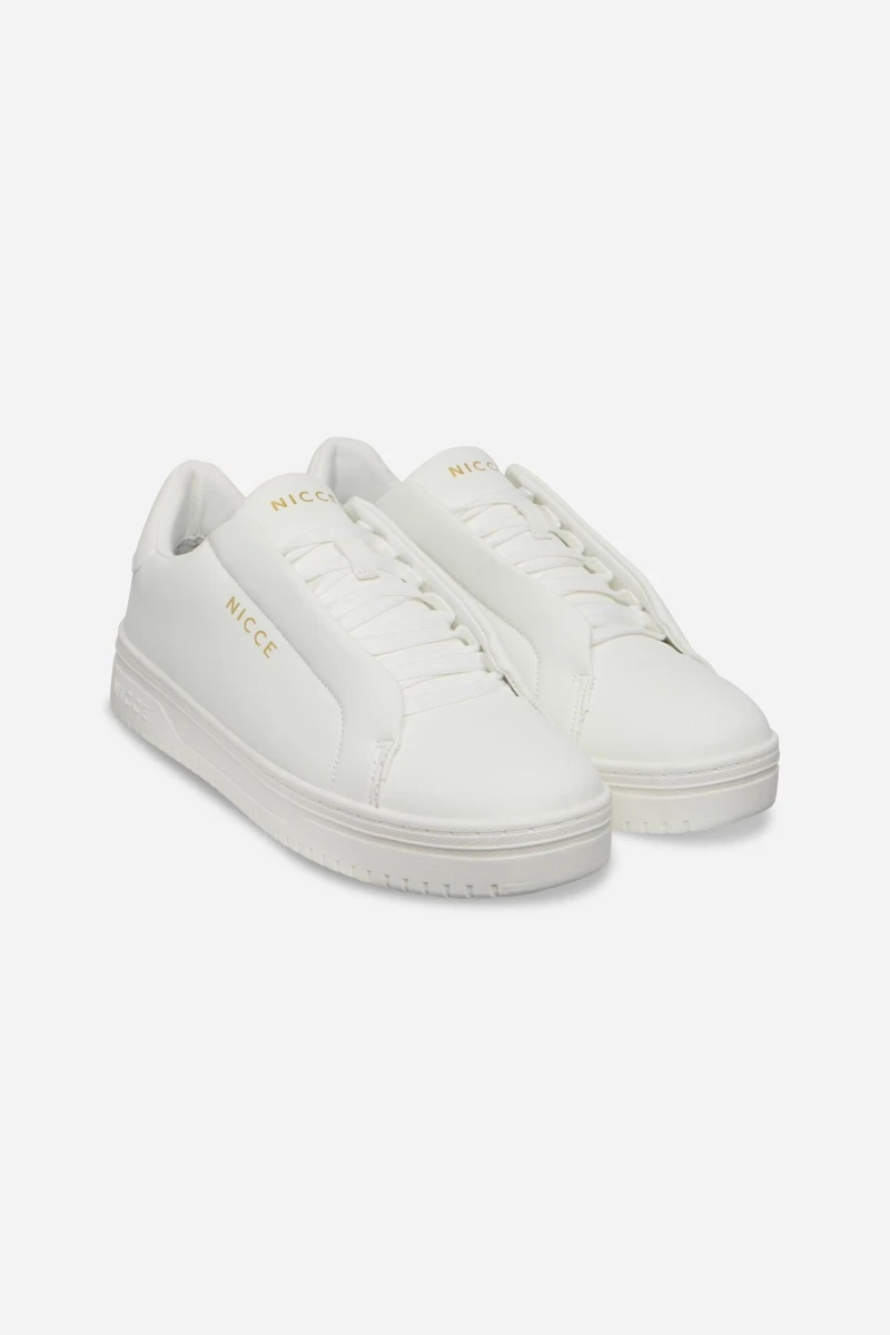 Image of NICCE Mens Hazien Trainers | White