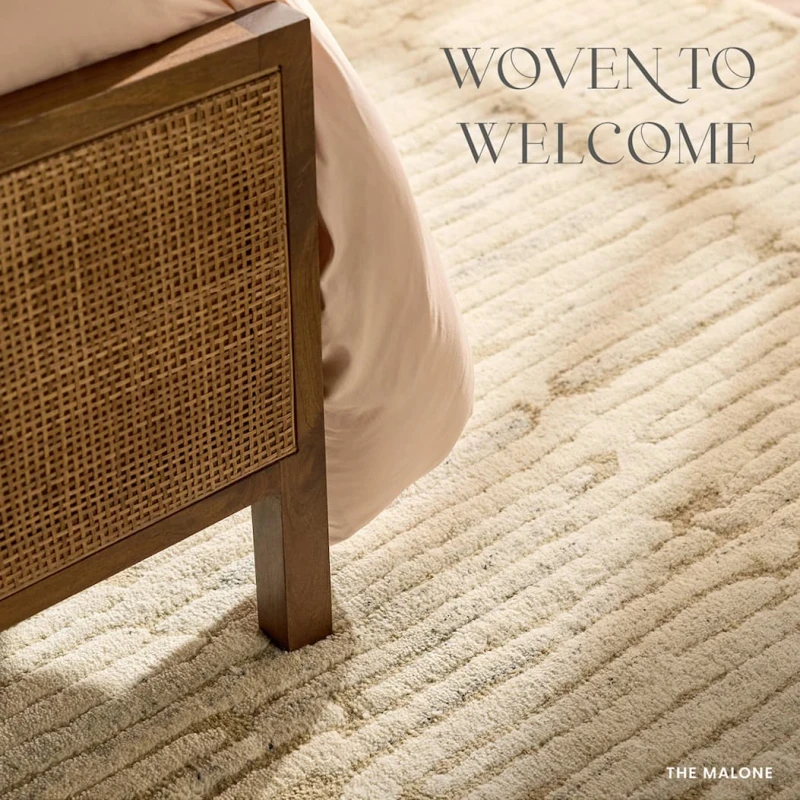 Malone Hand Tufted Wool Rug