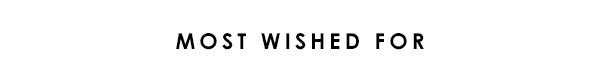 Most Wished For