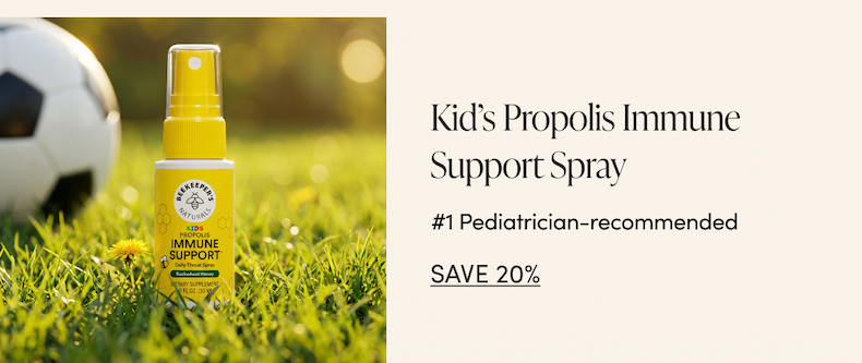 Kid's propolis immune support spray. #1 pediatrician-recommended SAVE 20%