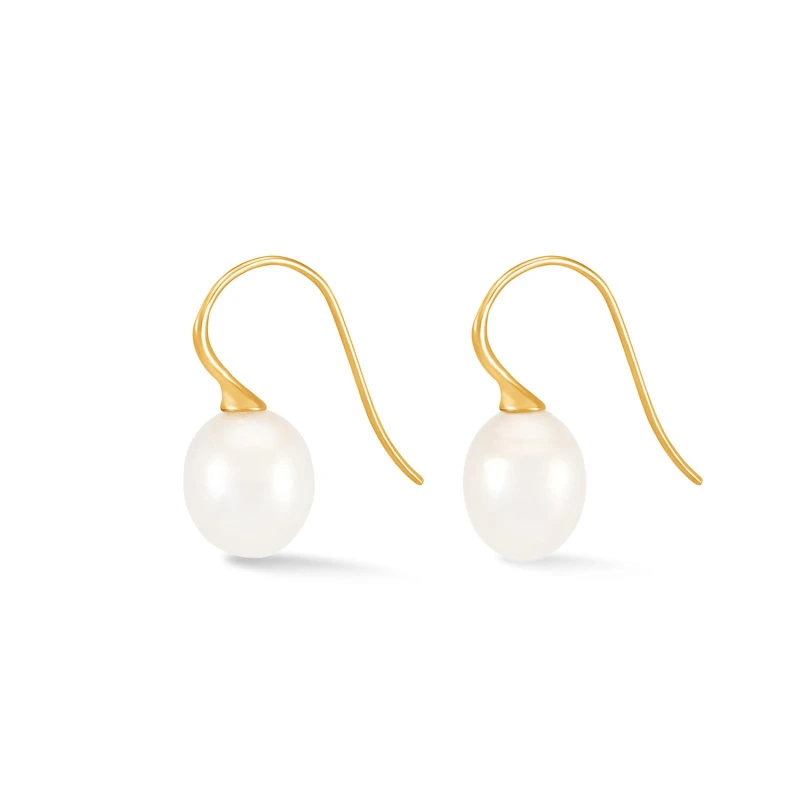 Image of 9k Gold & South Sea Pearl Waterfall Earrings