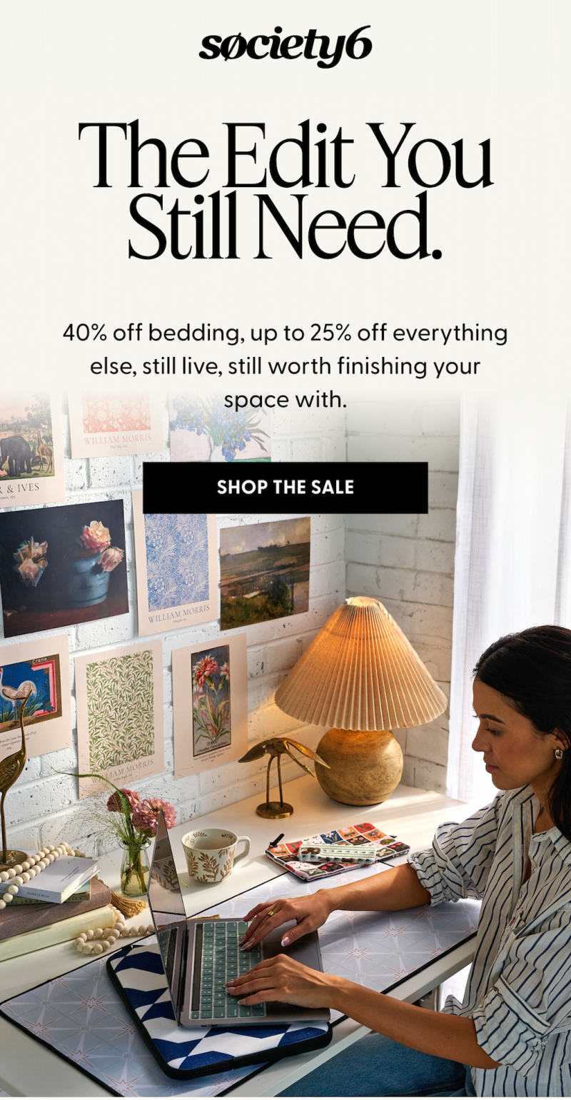 40% Off  Starts Now.