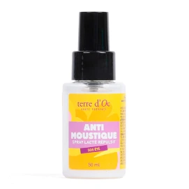 Le spray lact&eacute; anti-moustique Terre d'Oc